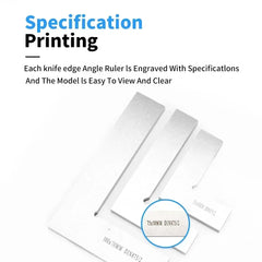 SHANHR 90 Degree Angle Edge Square Squads Right Angle Ruler Woodworking Carpenter Square Carbon Steel Measuring Tool