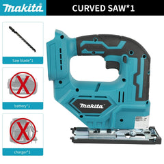 For Makita DJV182 Brushless Portable Carpenter Power Tool Jigsaw Electric Jig Cordless Barrel Handle Jigsaw