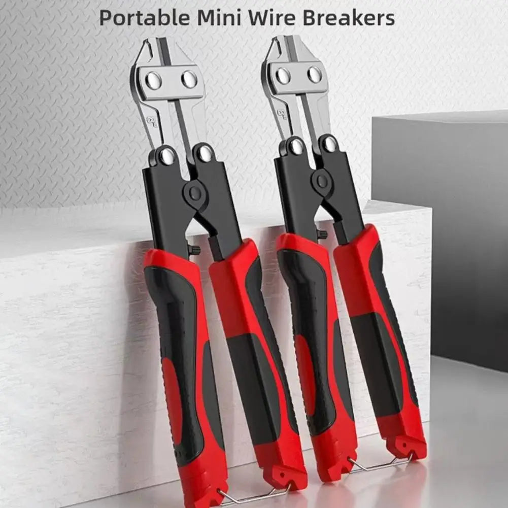 Bolt Cutter, 8"Wire Breaker Pliers, Chain Lock Cutter HeavyDuty,Cut off Wires, Bar,Hard CopperWire Twisted wire