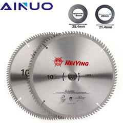 10 Inch Circular Saw Blades Wood Saw Blade Cutting Disc Woodworking Aluminum Cutting with 16/20mm Round Ring