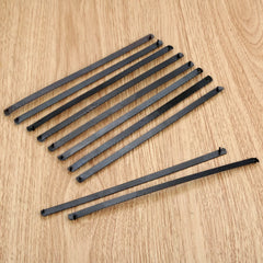 10pcs 150mm 6-inch 24T Mini Hacksaw Blade Carbon Steel Saw Blades Woodworking