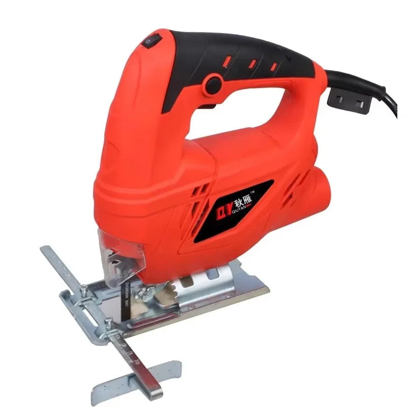 Electric Jigsaw Curve Saw Home Multifunction Powerful Wood/Metal Cutting Handheld Jig Saw Handheld Electric Woodworking Tools