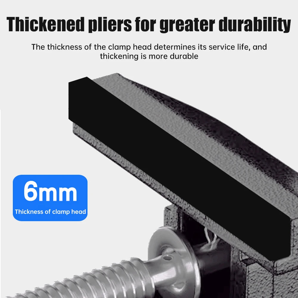 35mm/50mm Multipurpose Mini Bench Dual-Purpose Table Clamp-on Vise With 360 Degrees Swivel Base for Woodworking DIY Workbench
