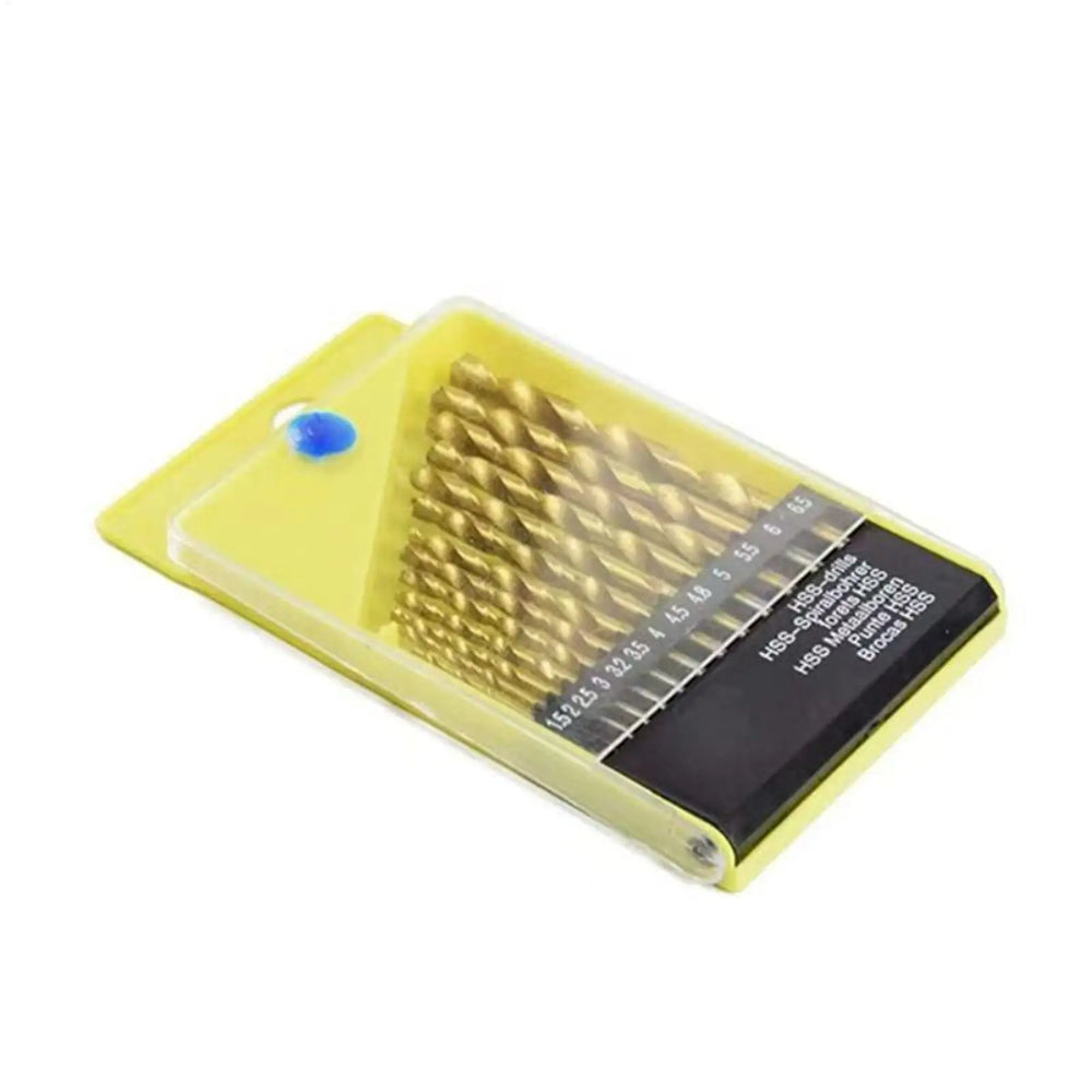 NEW Drill Bit 13 Piece Twist Woodworking Drilling Tools 1.5-6.5mm Twist Drill Bit Set For Wood Copper Aluminum Alloy Carpenters
