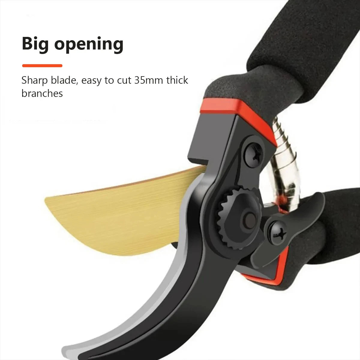 Garden Pruning Shears Plant Trim Horticulture Hand Pruner Shrub Garden Scissor Orchard Branch Shear Professional Pruning Tool