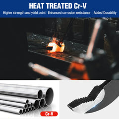 WORKPRO 7" Water Pump Pliers Adjustable Quick Adjusting Curved Jaw Groove Joint Pliers Non-Slip Comfort Handle