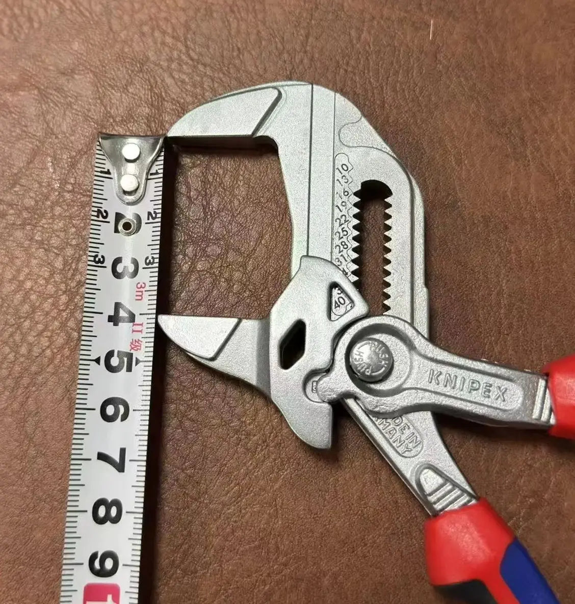 Knipex 8605180 Pliers Wrench Multi-Function Adjustable Tool for Plumbing, Mechanical & DIY Work
