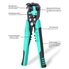 Wire Stripper Tools Multitool Pliers Automatic Stripping Cutter Cable Wire Crimping Electrician Repair Tools