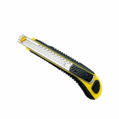 Utility Knife Heavy Duty Box Cutter, Retractable Portable Plastic 9mm Wide Snap Off Blades,Auto Lock Steel Sharp Cutting cutters