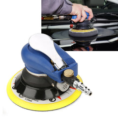 AT‑980 5"/6" Air Random Orbital Sander Round Polisher Pneumatic Hand Sanding Tool Random Orbital Sander Round Sander Sander