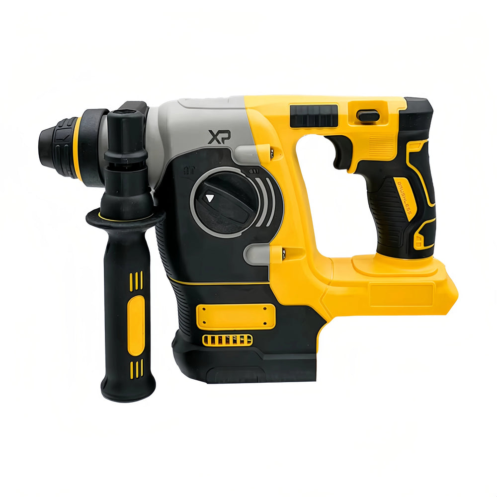 20V portable electric hammer drill, durable and rechargeable, with a non-slip handle, suitable for power tools