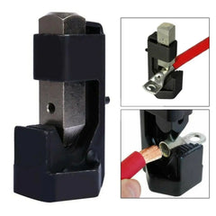Electrician Wire Terminal Battery Crimping Plier DIY Connect Spring Loaded Welding Lug Tool Auto Home Durable Cable Hammer