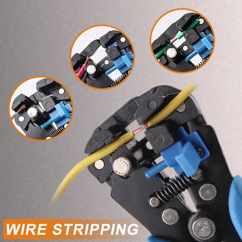 Wire Stripper Tools Multitool Pliers Automatic Stripping Cutter Cable Wire Crimping Electrician Repair Tools