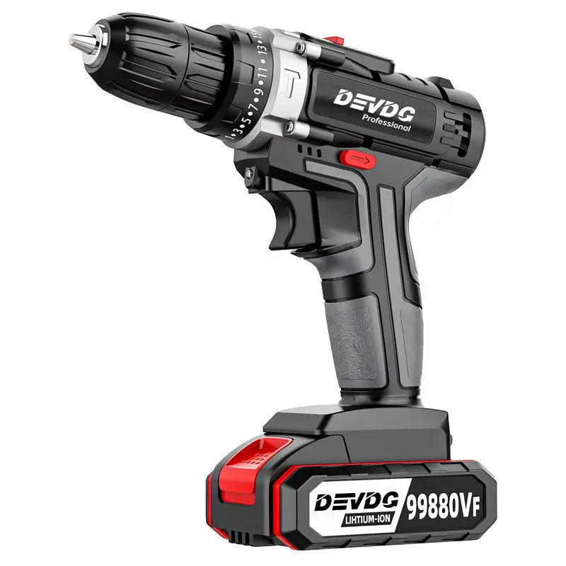 Electric Cordless Impact Drill, High-Power Electric Drill, Lithium Battery, Electric Screwdriver, Power Tool, 650W 16.8V, 150N.m
