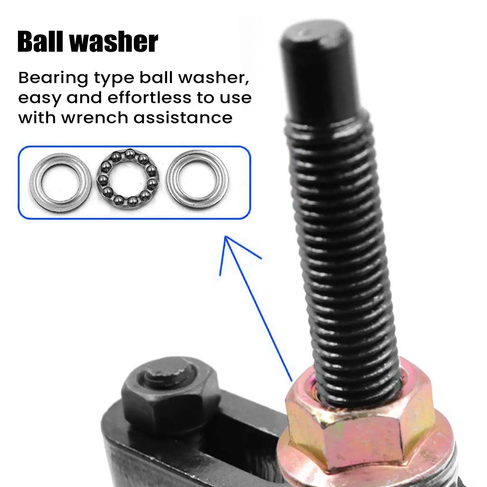 Bearing Puller Tool 2-Jaw Gear Extractor for Automobiles Diagnostic Tools Kit Manual Machine Repair Metal Bearing Remover
