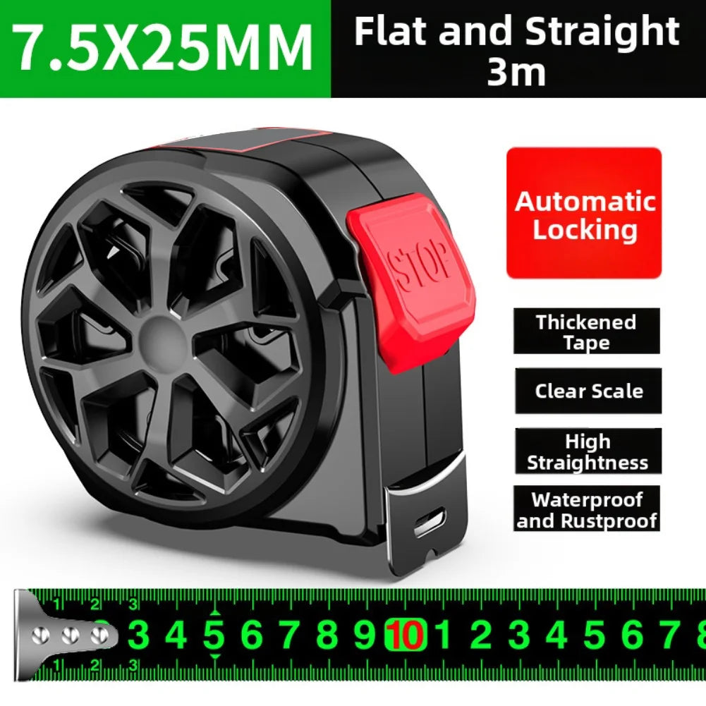Tape Measure Retractable Ruler For Woodworking DIY Automotive Household For Home Renovation And Construction Waterproof