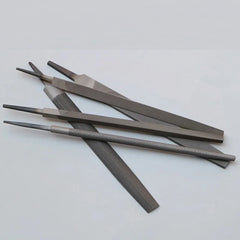 5Pcs 6 Inch Industrial Steel Files Set Flat/Round/Half Round/Triangle/Square For Metalworking Woodworking Steel Rasp File Flat