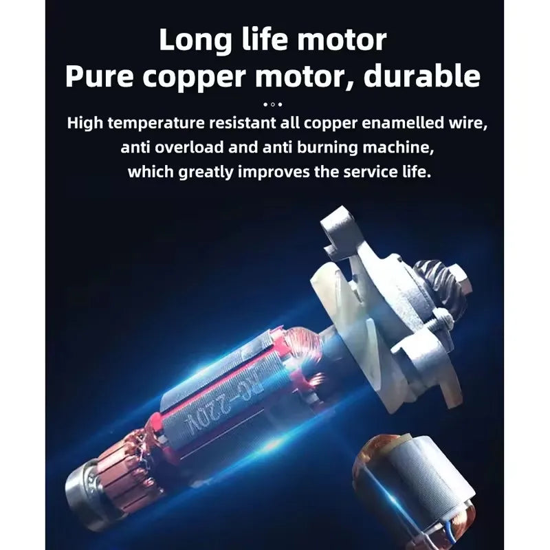 Electric Angle Grinder Polishing Machine 75mm 6 Speed Variable Grinding Machine Abrasive Tools Mini Grinder