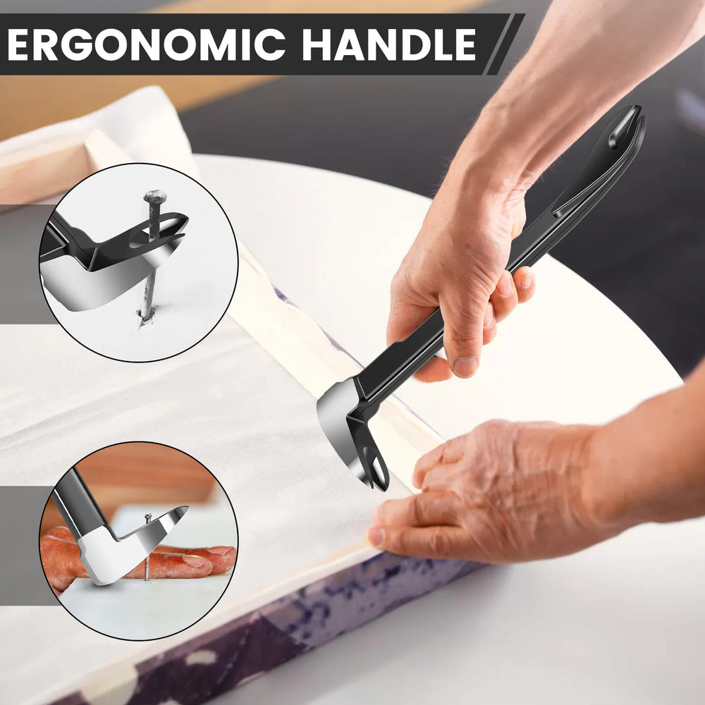 Nail Puller Cats Paw Nail Remover Portable Pry Bar Multifunctional Crowbar Tool Steel Nail Extractor for Home Remolding Woodwork