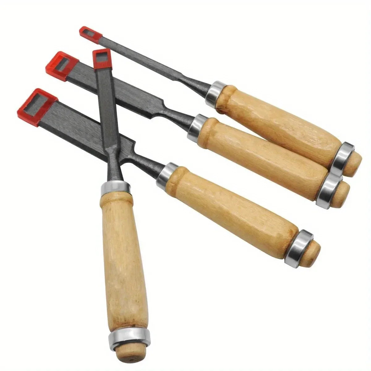 8/12/16/20mm 4-piece wood chisel set, professional woodworking and ergonomic wood carving tools, DIY auxiliary tools