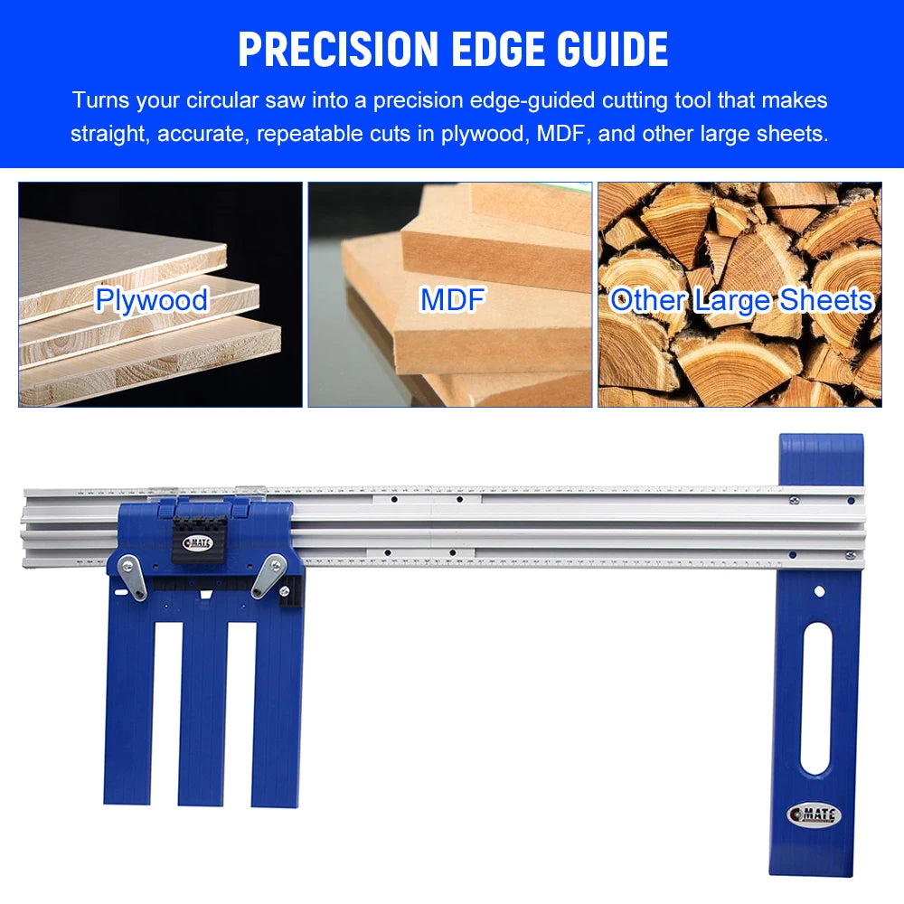 Circular Saw Fence Rip-Cut Circular Saw  Precision   Power Saw Rip Fence for Circular Saw Cordless Table Saw Fence
