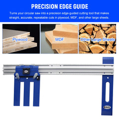 Circular Saw Fence Rip-Cut Circular Saw  Precision   Power Saw Rip Fence for Circular Saw Cordless Table Saw Fence