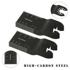 Saw Cutter Blade Accessories Oscillating Multi Tool Saw Blades for Renovator Power Wood Cutting Tools Bits 60/50/20/10/5 PCS