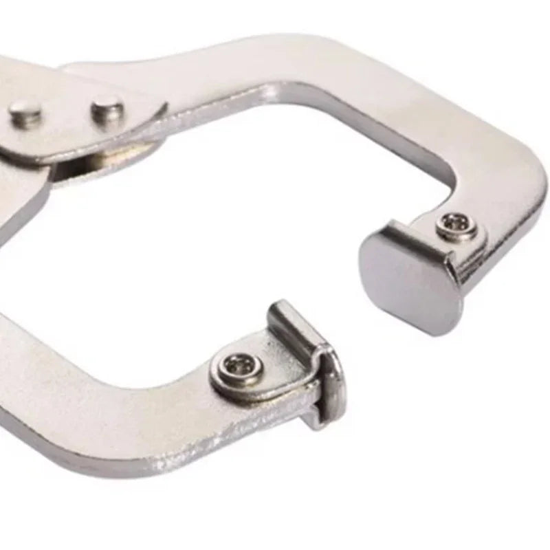 6.5" Steel C Clamp Locking Welding Pliers Vise Grip Wood Tenon Locator Tool for Metal Woodworking Tools Herramientas Ferramentas