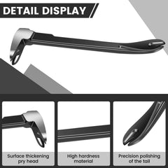 Nail Puller Cats Paw Nail Remover Portable Pry Bar Multifunctional Crowbar Tool Steel Nail Extractor for Home Remolding Woodwork