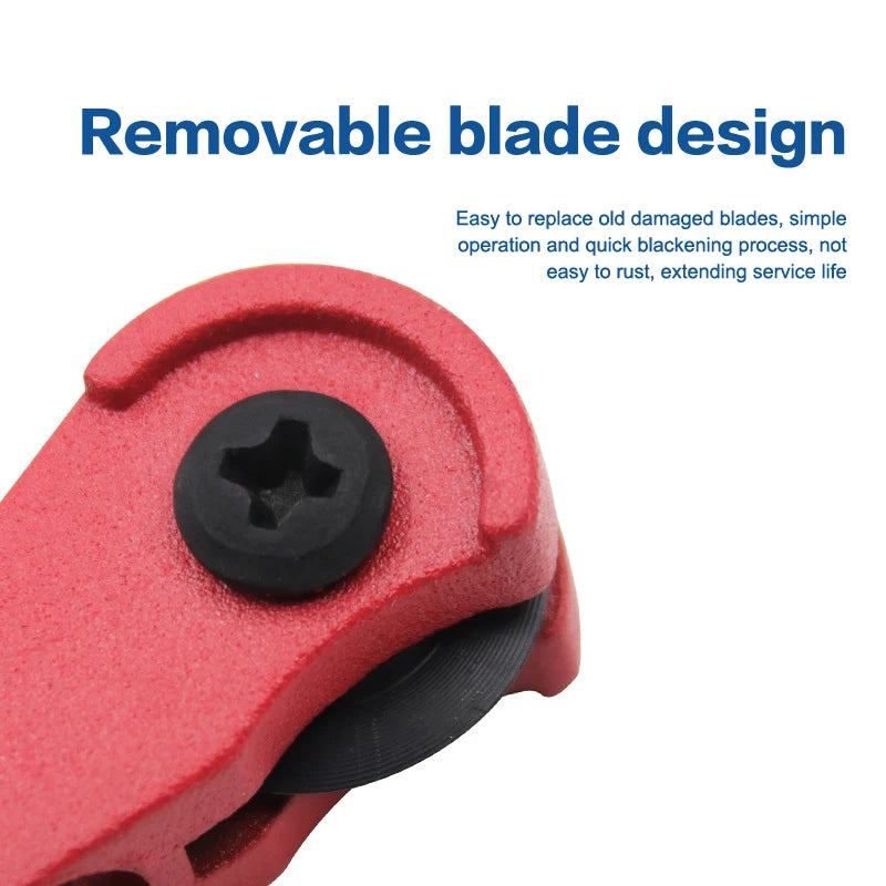 Metal Pipe Cutter Hand Cutting Tools Cut Copper Steel Aluminum Plumbing Tool 3-22mm Pipe Tubing Cutter Zinc Alloy