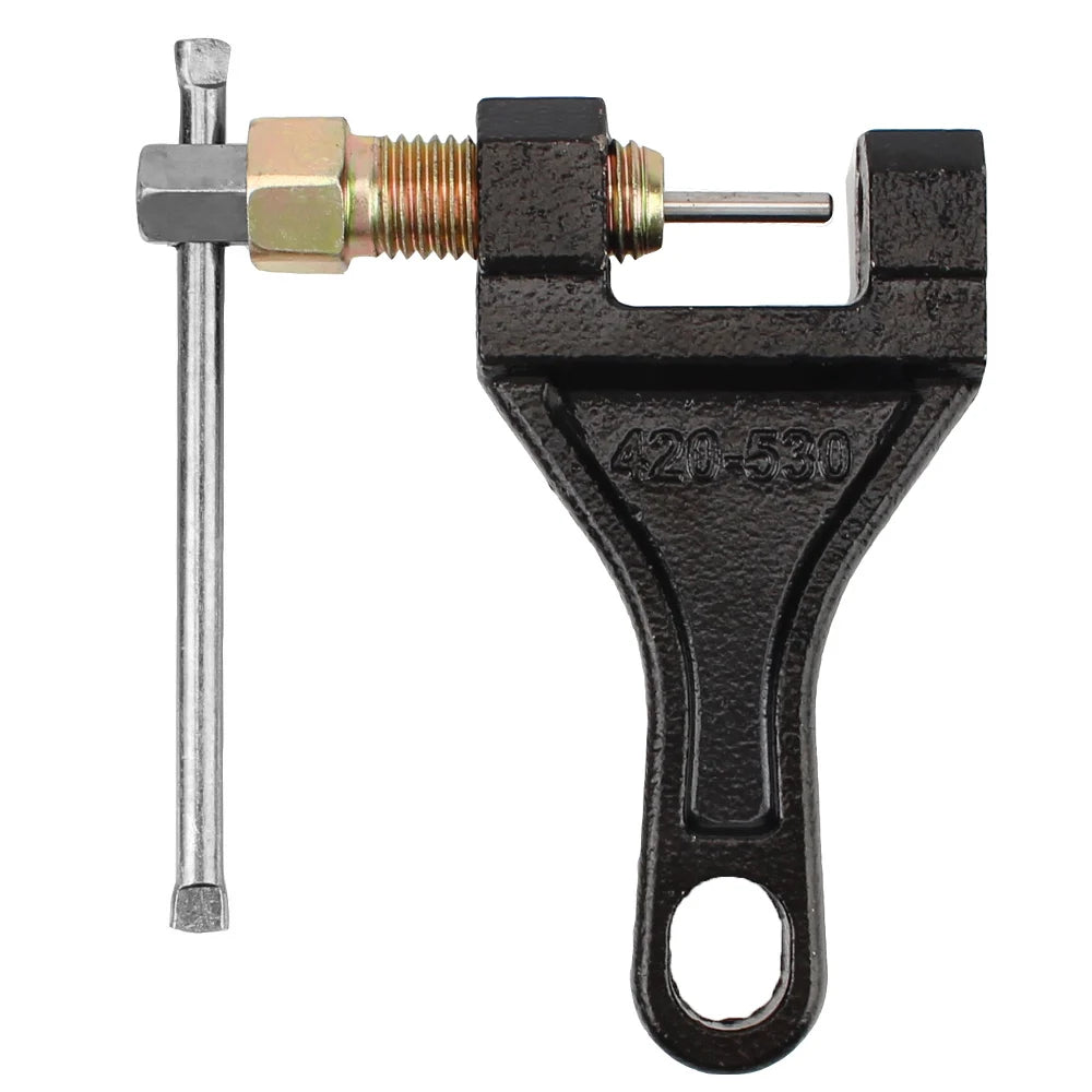 420-530 Chain Breaker Cutter For Motorcycle Bike ATV Repair Tools Universal Link Splitter Pin Remover Carbon Steel Spanner