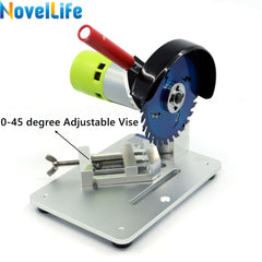 Multifunction Mini Miter Saw 4 inch Benchtop Cut Off Chop Machine DIY Hobby Wood Model Craft Tool 775 Motor 105mm Circular Blade