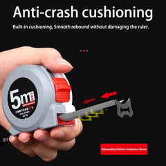 3/5/7.5/10M High Precision Steel Tape Measure Retractable Ruler Woodworking Measuring Tools for Home Renovation and Construction