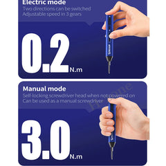 MECHANIC ES240 24in1 Universal Electric Screwdriver Set  forElectronic Products Maintenance Mobile Phone Disassembly Repair Tool