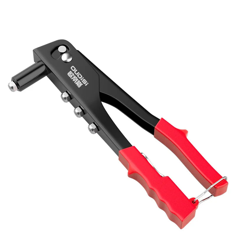 Professional Heavy Duty Rivet Gun Hand Riveter Tool Kit with 100Pcs Rivets for Furniture Trailer Boat - Pop Rivet Gun Set