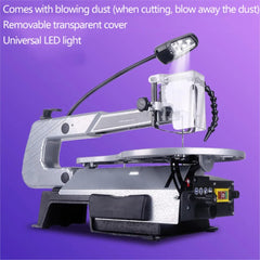 Electric Jigsaw Desktop Woodworking Wire Saw DIY Pull Saw Wire Saw Carving Saw Tool Ji Generating Circular Saw
