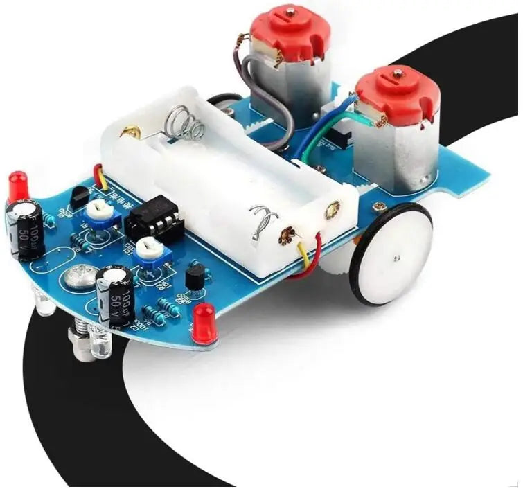 Electronics Soldering iron Project Kits Smart Car Line Following Robot Practice Soldering Iron Learning Beginners DIY Handwork