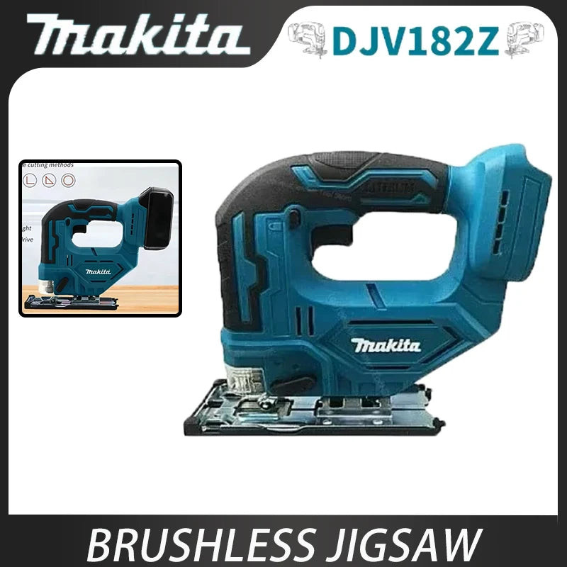 Makita DJV182Z Brushless 18V 340W Jigsaw Electric Jig  Cordless Barrel Handle Jigsaw without Battery