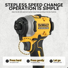 Dewalt DCF860 Brushless Electric Drill Screwdriver Cordless Compact Drill / Driver Rechargeable Upgraded drills Power Tools