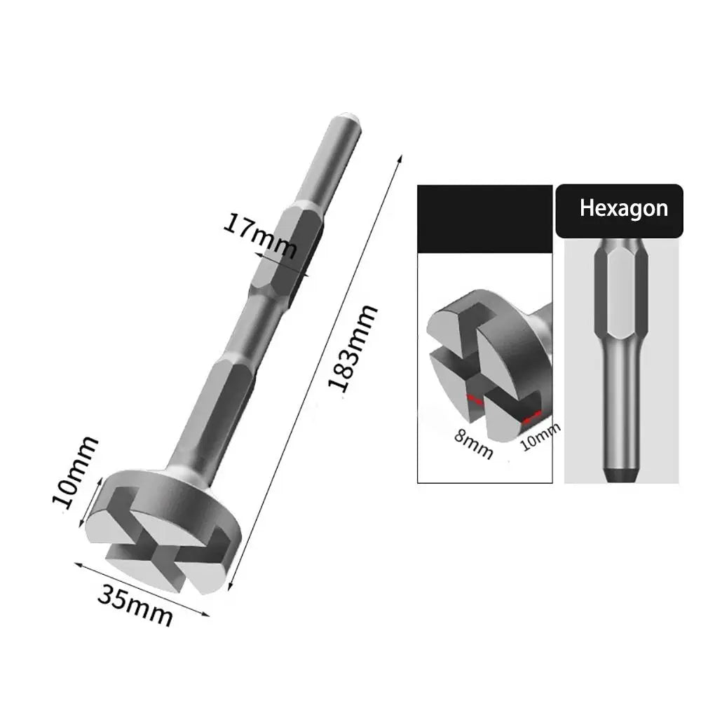 Accessories Heavy Duty Rotary Hammer Drill Durable Alloy Steel SDS Plus Hammer Drills Wear Resistant Ground Rod Driver