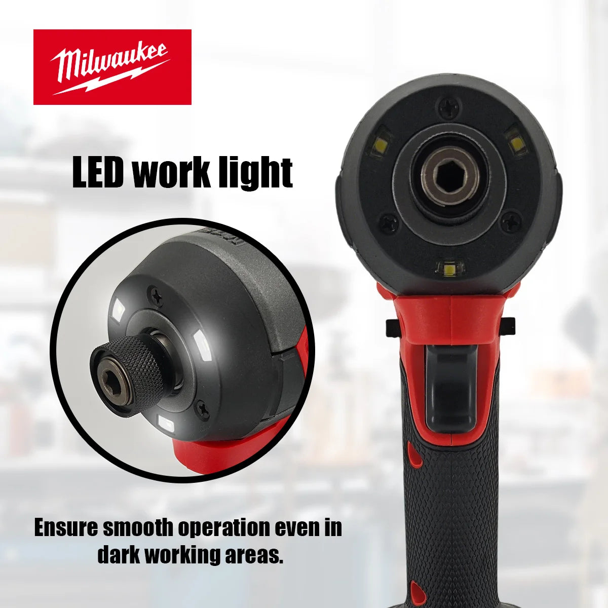 Milwaukee M18 Electric Screwdriver Powerful Cordless Screwdriver for Home Improvement And DIY Projects