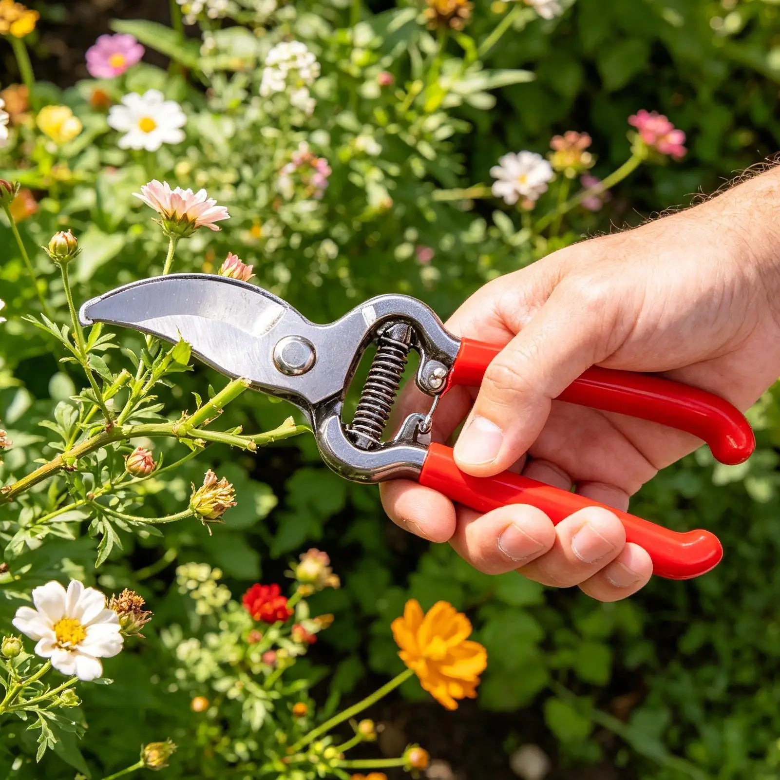 Garden  Pruning Shears Non-slip HandleStainless Steel Outils Manuels Household Bonsai Garden Scissors Pruing Shear tools