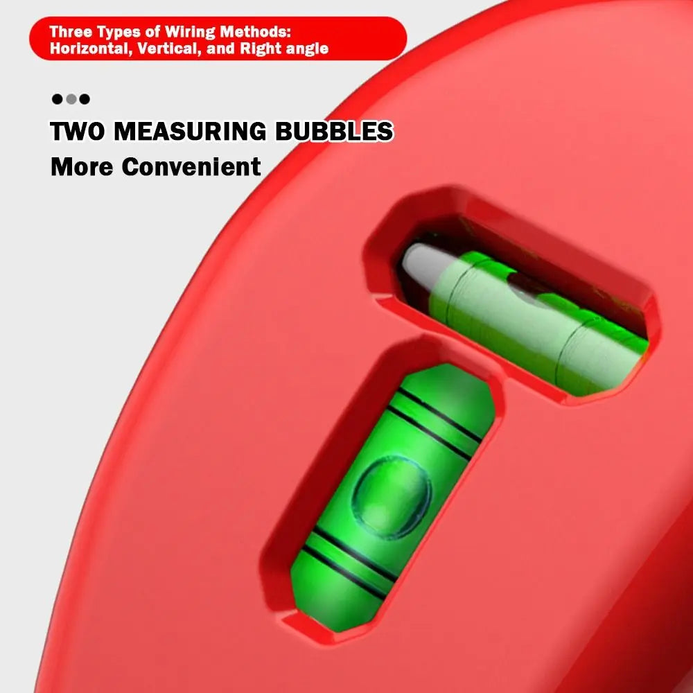 20M 90° Laser Level LD Light Infrared Rays Right Angle Bubble Level Long Distance High Precision Lazer Leveler Tool