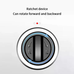 Quick & Labor-saving Ratchet Wrench Set: 3pcs Adjustable and Portable, Includes 1/2'', 3/8'', 1/4'' Socket.