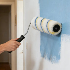 Paint Roller Brush House Renovation Tool Wall Painting Roller for Interior & Exterior, Cabinets Doors Fences Decks Crafts