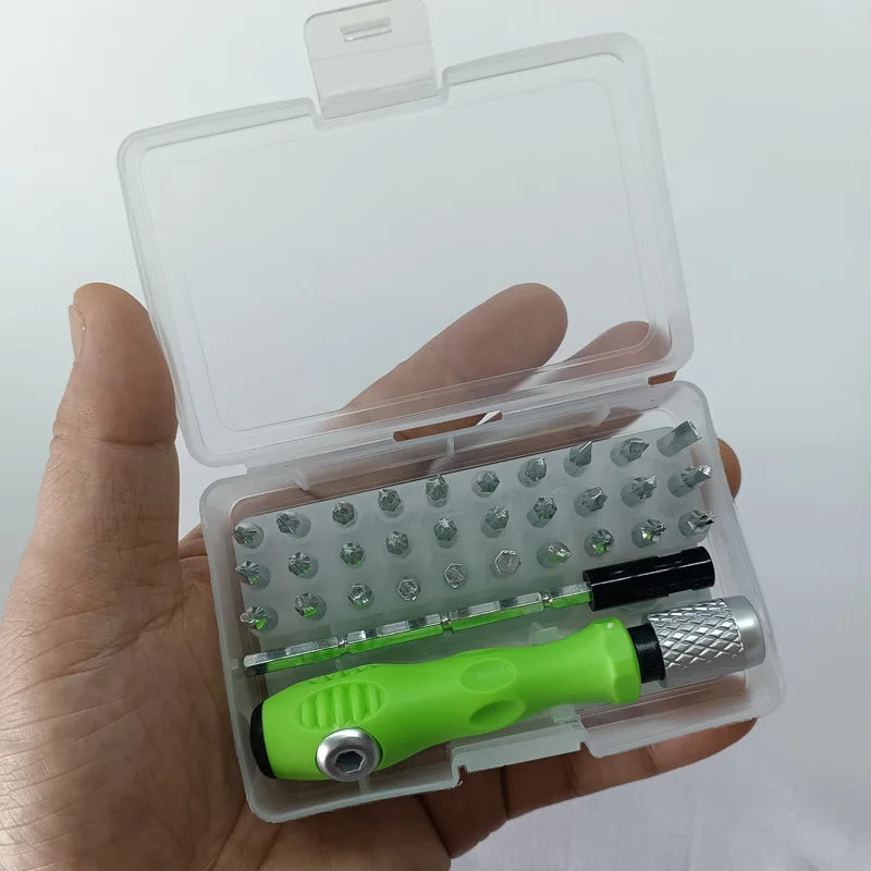 32 in 1 Screwdriver Set - Versatile Cool Gadgets for DIY Enthusiasts | Perfect Stocking Stuffers & Christmas Gifts for Dad
