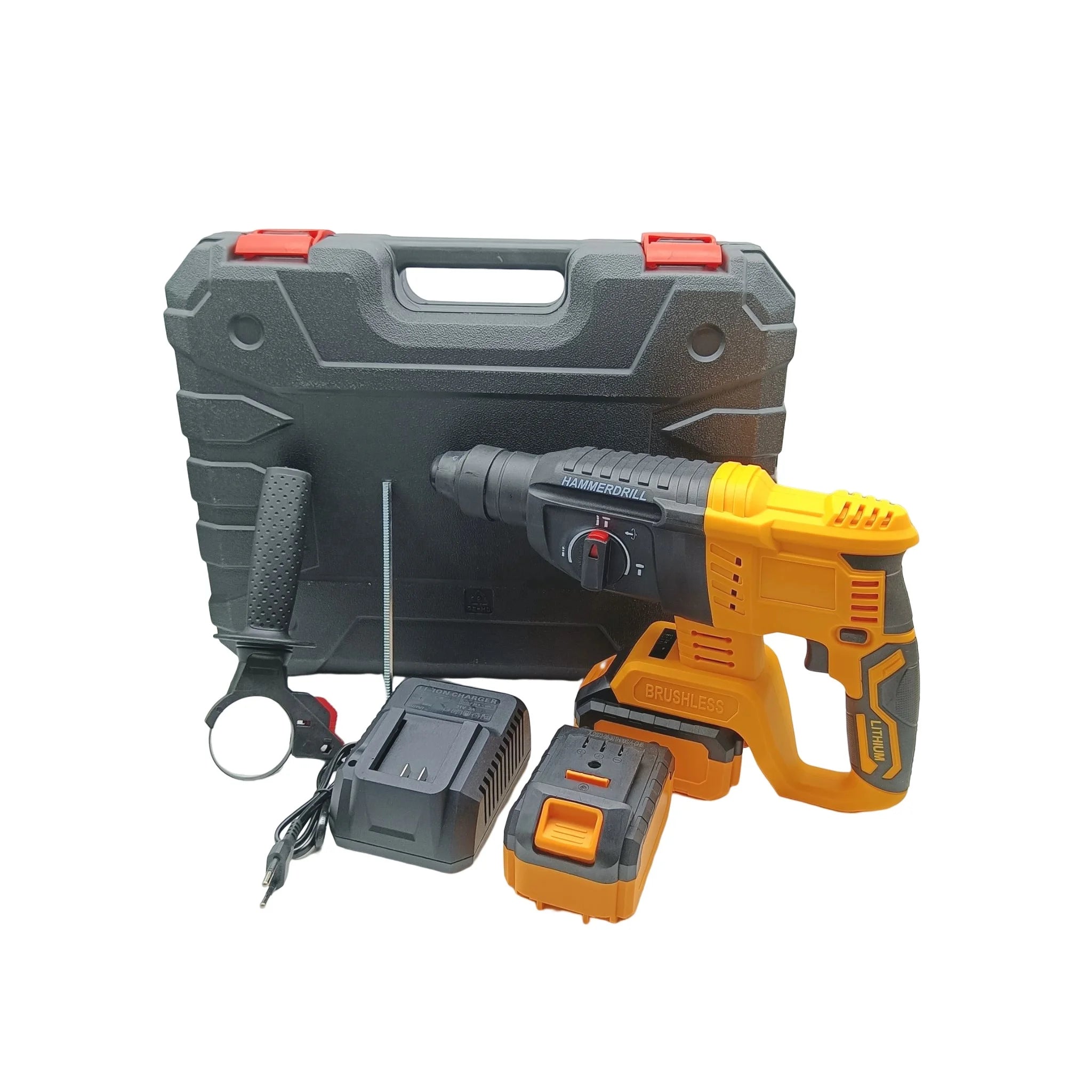 High Quality Rotary Hammer Drill Hand Held Electric Drilling Machine Demolition Cordless Power Tool Set Hammer Drill