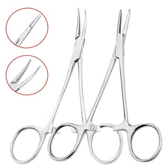 Hand Tool  Hemostatic Forceps Pet Hair Clamp Fishing Locking Pliers Epilation Tools Curved/Straight Tip Cutter Tool