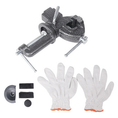 WCS-50Type Table Vise 360° Universal Clamp On Vise For Woodworking Jewelry Making Craft
