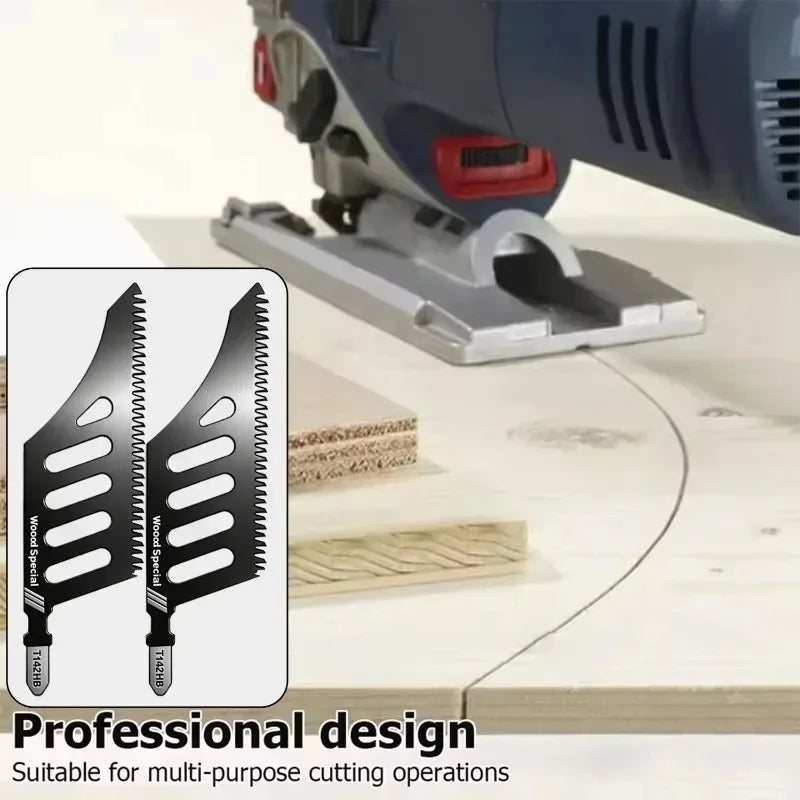 Jigsaw Blades Set T-Shank Wood Aluminum Assorted Jig Saw Blades For Wood Plastic And Metal Cutting Tools Scroll Cut Saws Blades